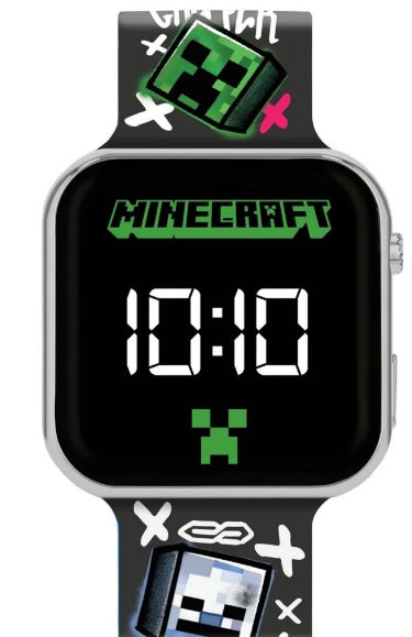 Peers Hardy - Minecraft Printed Led Watch (Merch)