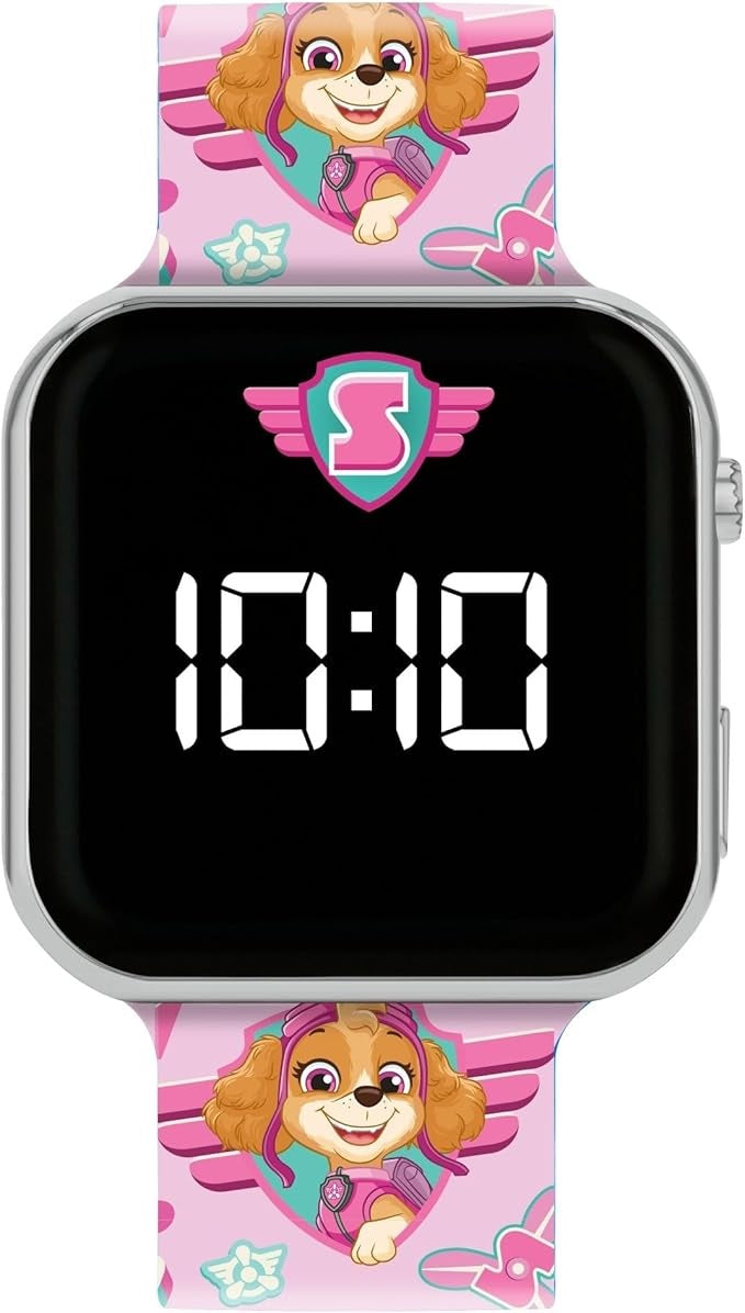 Peers Hardy - LED Strap Watch - Paw Patrol Skye Printed (Merch)