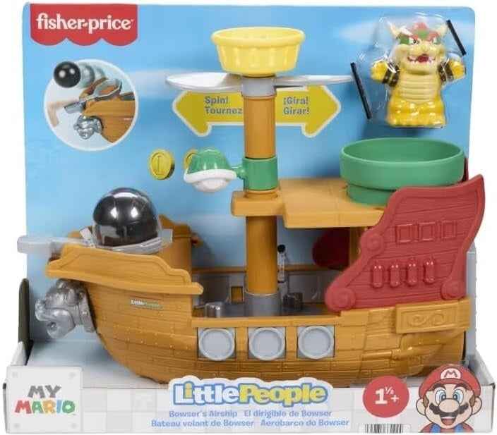 Fisher Price - Little People Bowser's Airship (Toys)