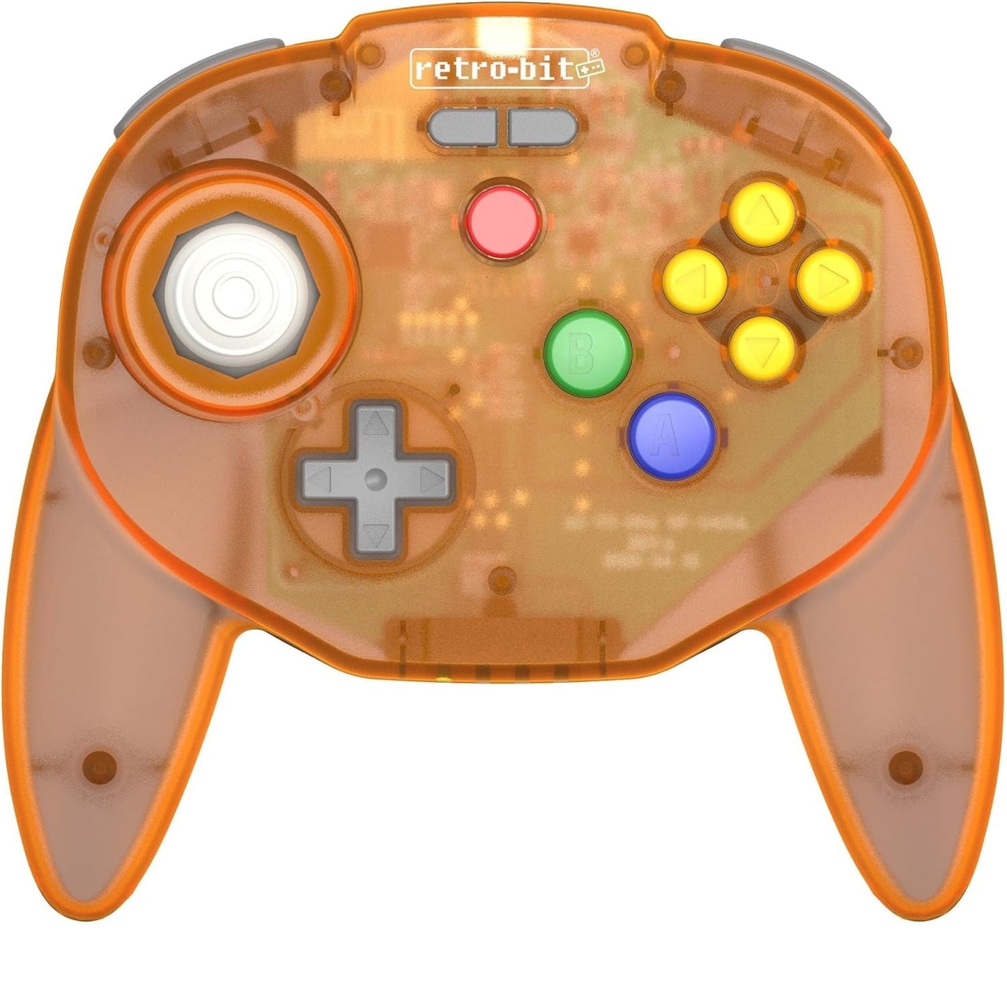Retro-Bit Tribute 64 USB Controller (Orange) (Retro Device)