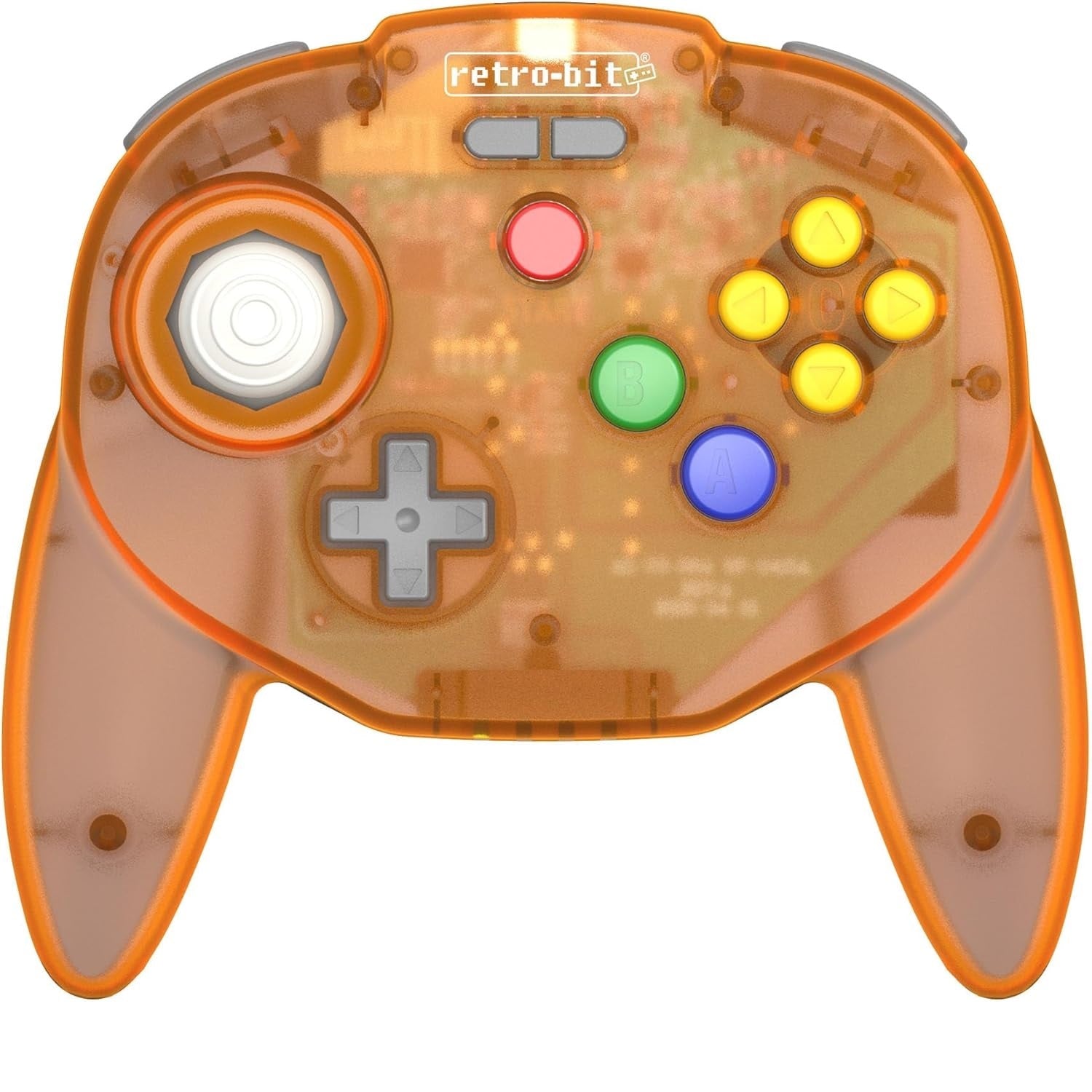 Retro-Bit Tribute 64 USB Controller (Orange) (Retro Device)