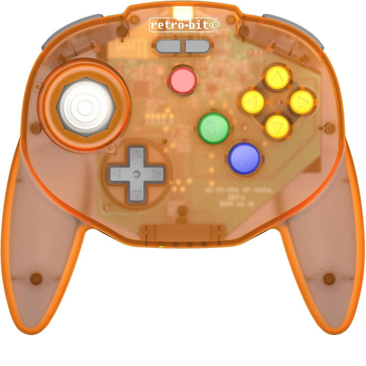 Retro-Bit Tribute 64 USB Controller (Orange) (Retro Device)