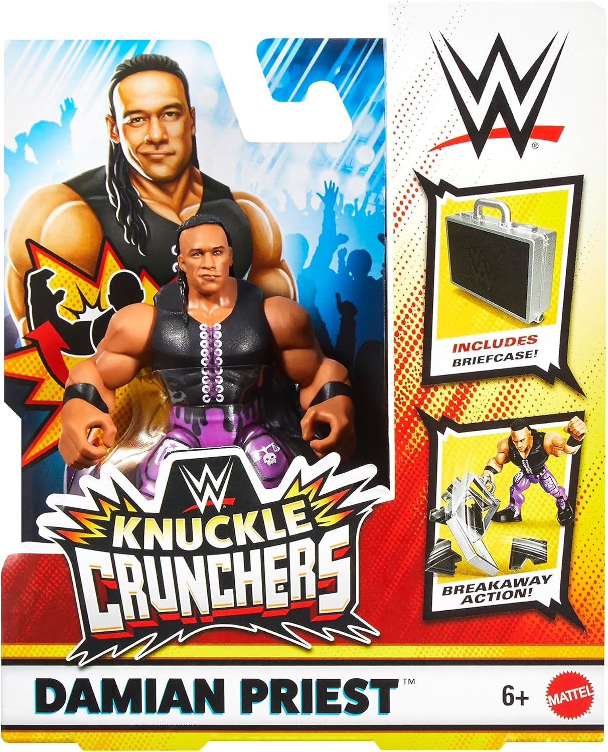 WWE - Knuckle Crunchers Figure - Damian Priest (Toys)
