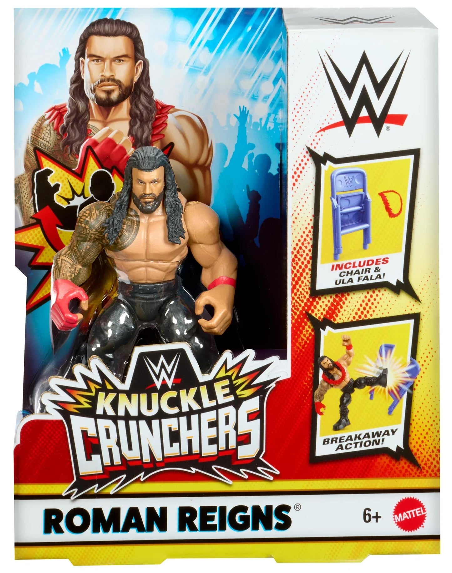 WWE - Knuckle Crunchers Figure - Roman Reigns (Toys)