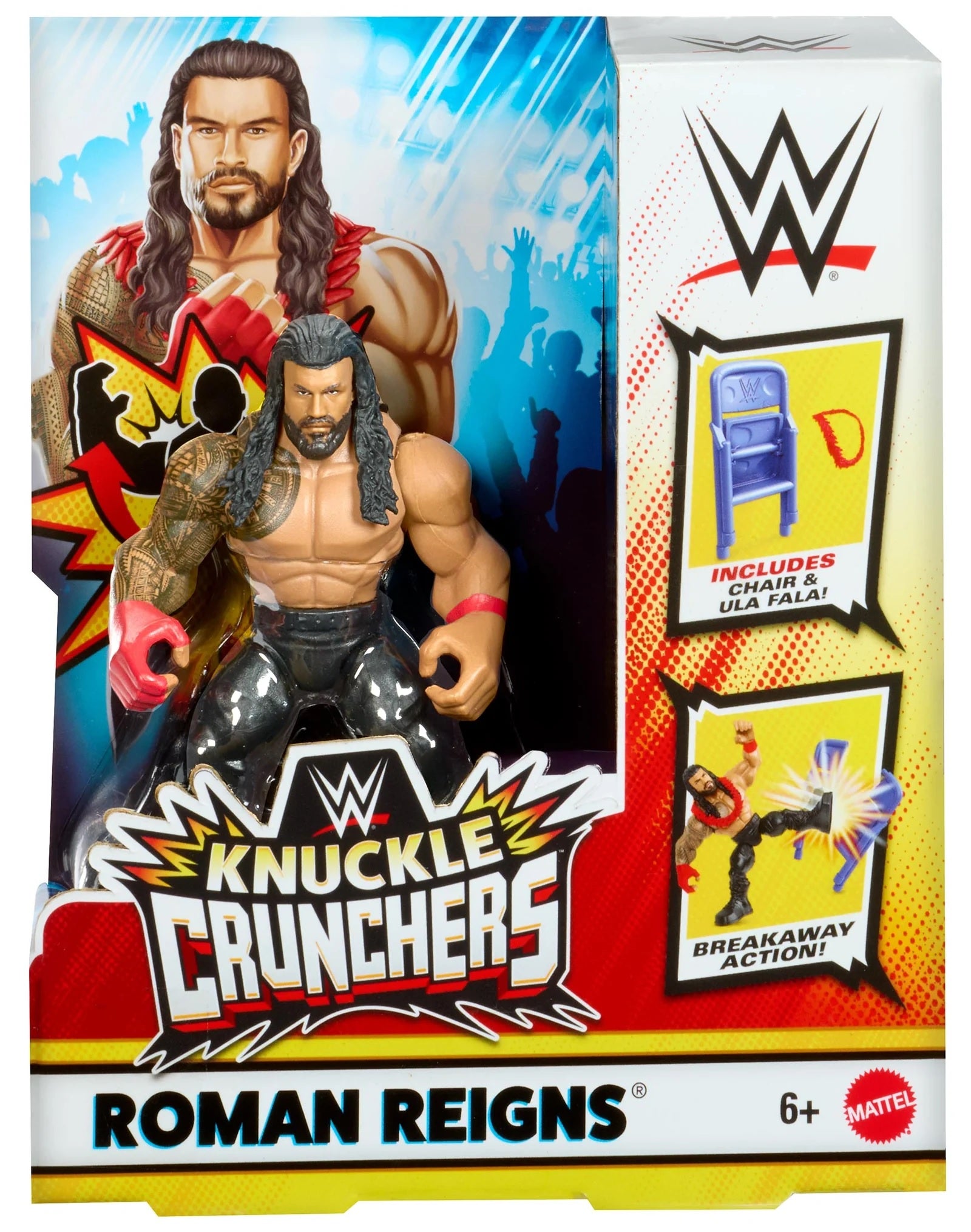 WWE - Knuckle Crunchers Figure - Roman Reigns (Toys)