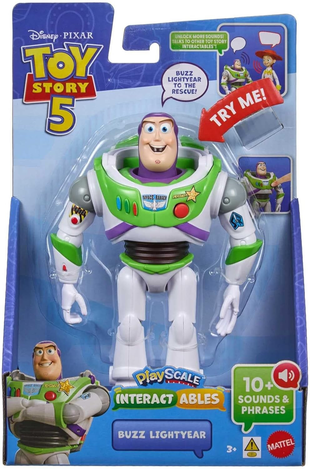 Toy Story 5 - Playscale Feature Figure Buzz Lightyear (Toys)