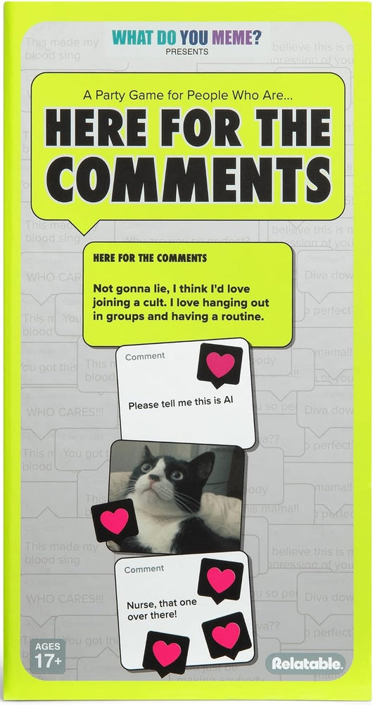 What Do You Meme? Here For The Comments (Board Games)