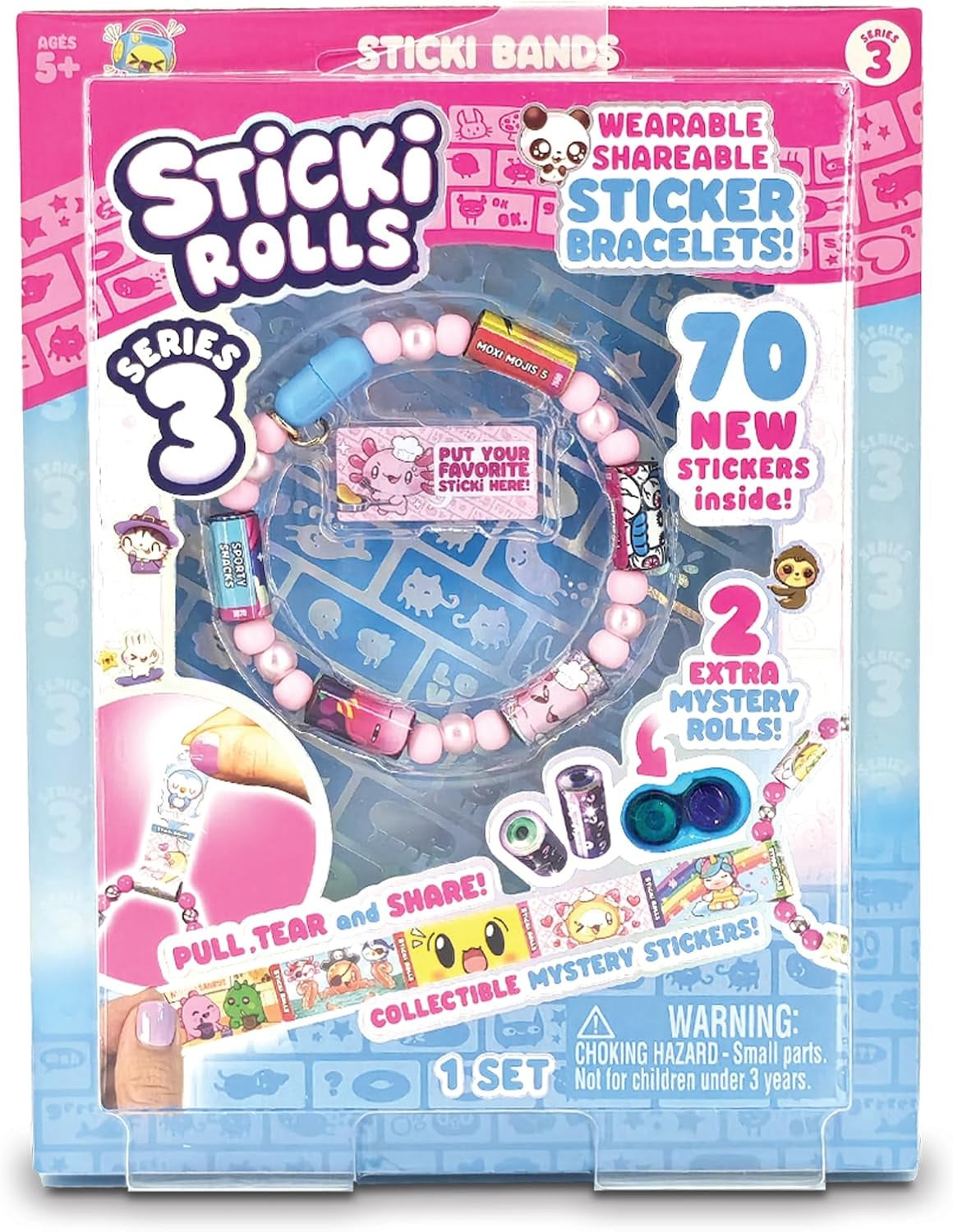 Sticki Rolls - Sticki Band Single Pack S3 (Toys)