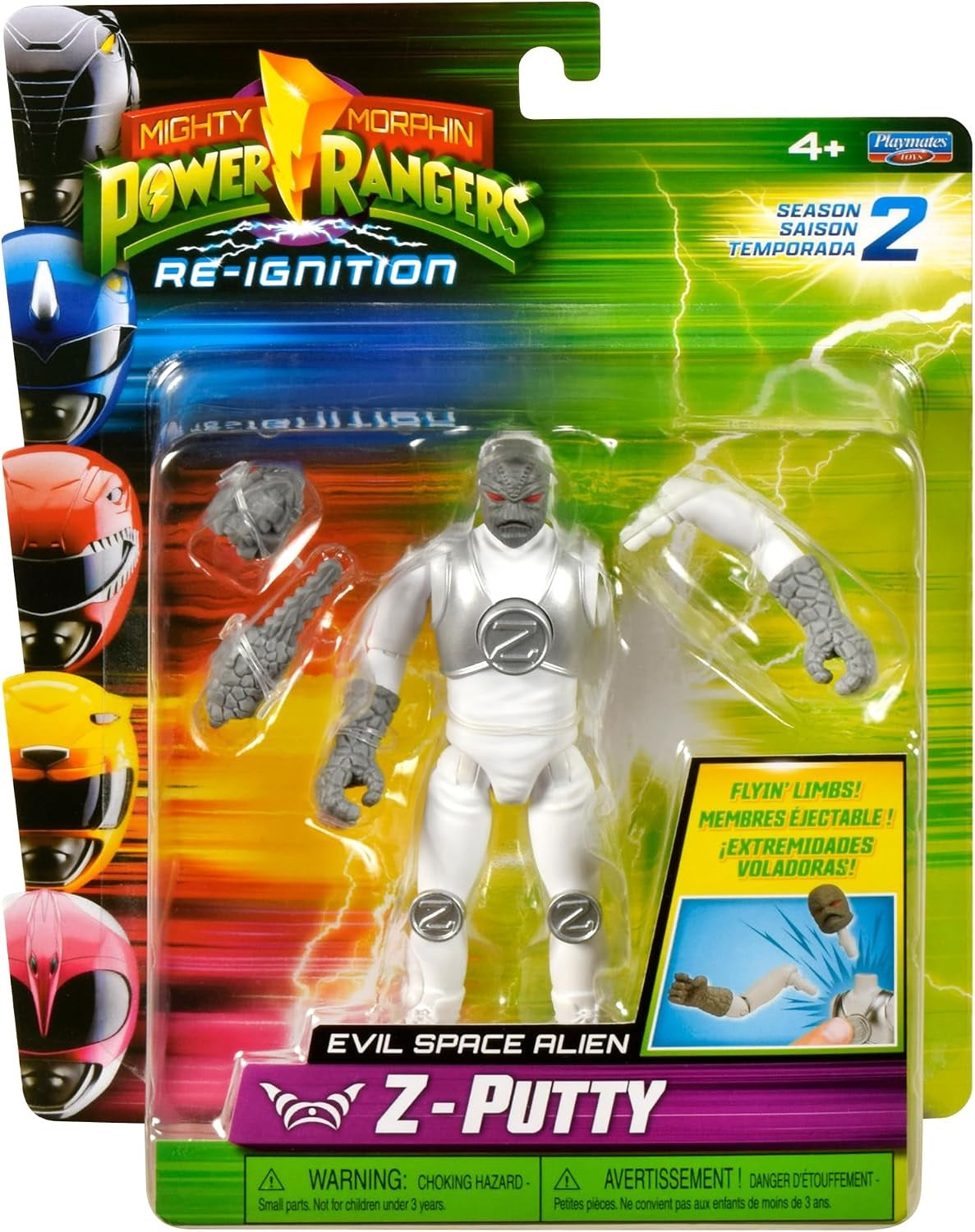 Power Rangers - Evil Space Alien Figure - Z Putty (Toys)