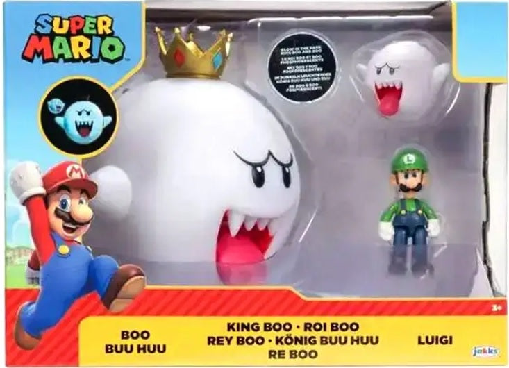 Nintendo Nintendo King Boo and Luigu Set - Glow in the dark (Toys)