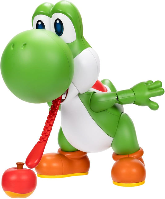 Nintendo - Super Mario Yum Yum Yoshi - with Extendable Tongue (Toys)
