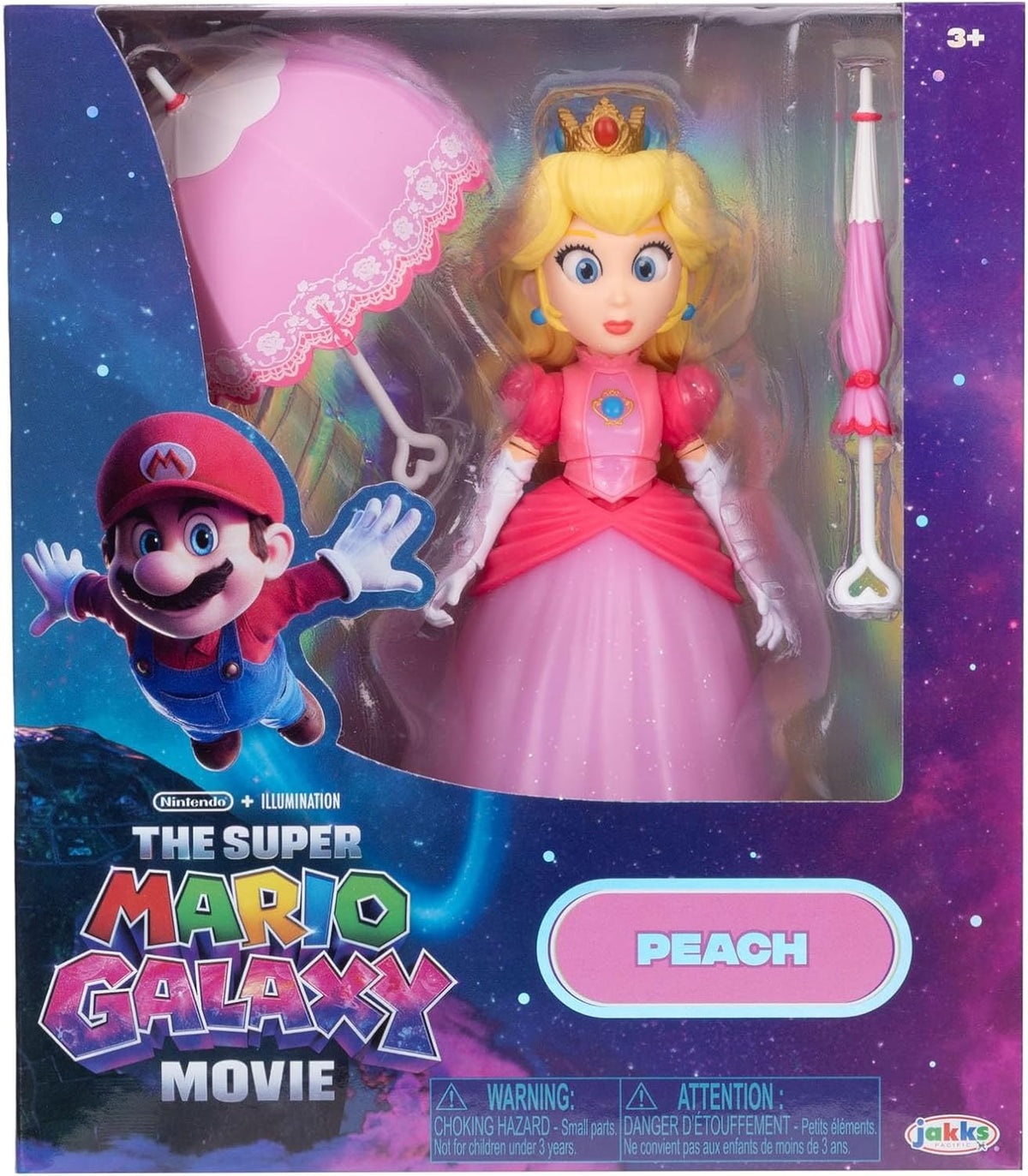 Nintendo Super Mario Movie 2 - 5 Inch Figure - Princess Peach (Wave 2) (Toys)