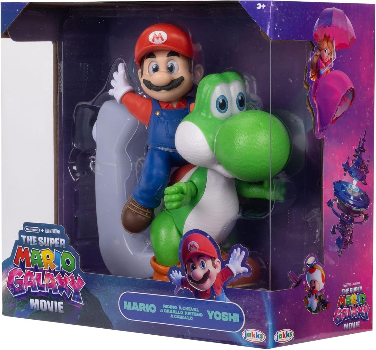 Nintendo Super Mario Movie 2 - Mario Riding Yoshi (Toys)