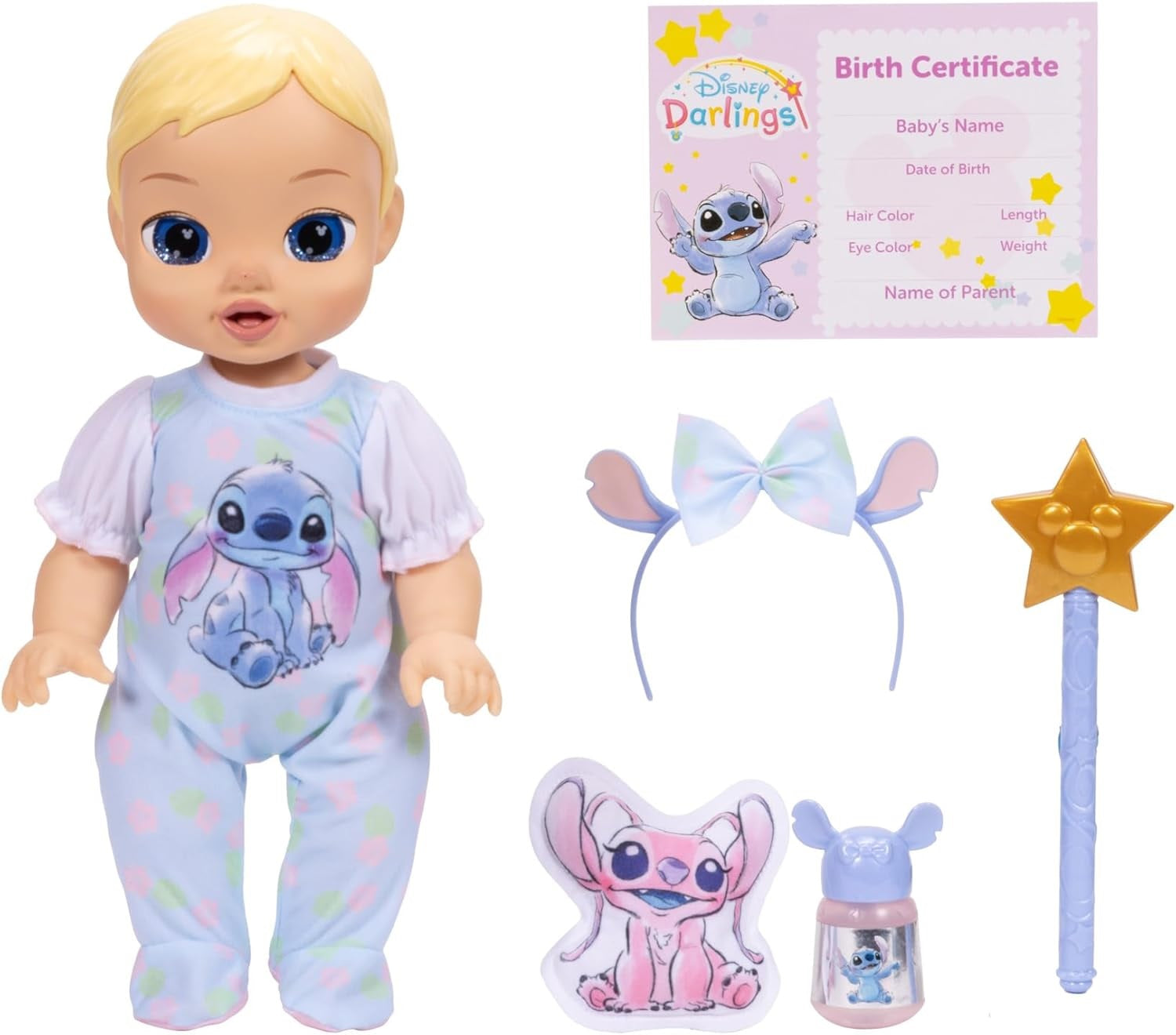 Disney Darlings - Stitch Blonde Hair And Blue Eyes (Toys)