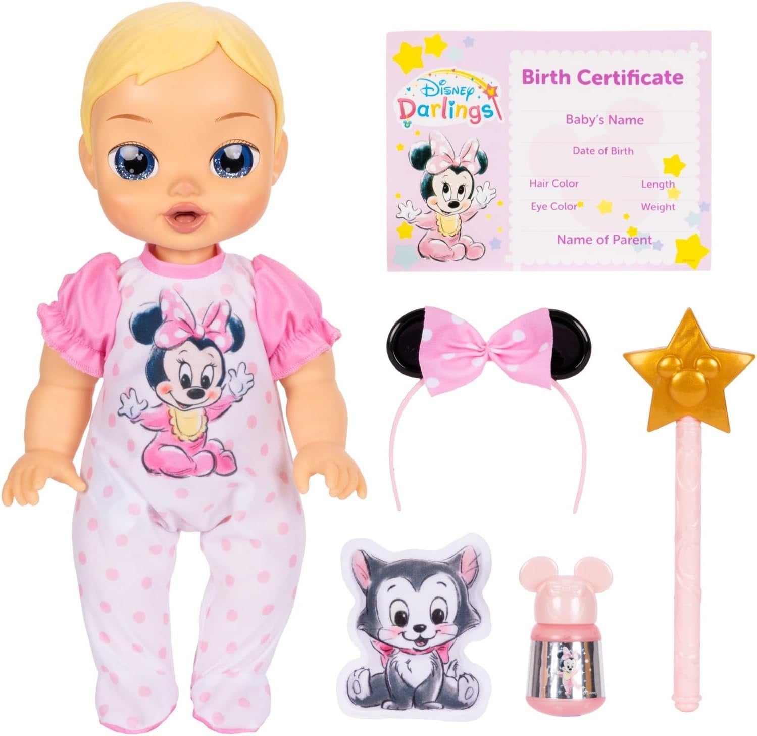 Disney Darlings - Minnie Blonde Hair And Blue Eyes (Toys)