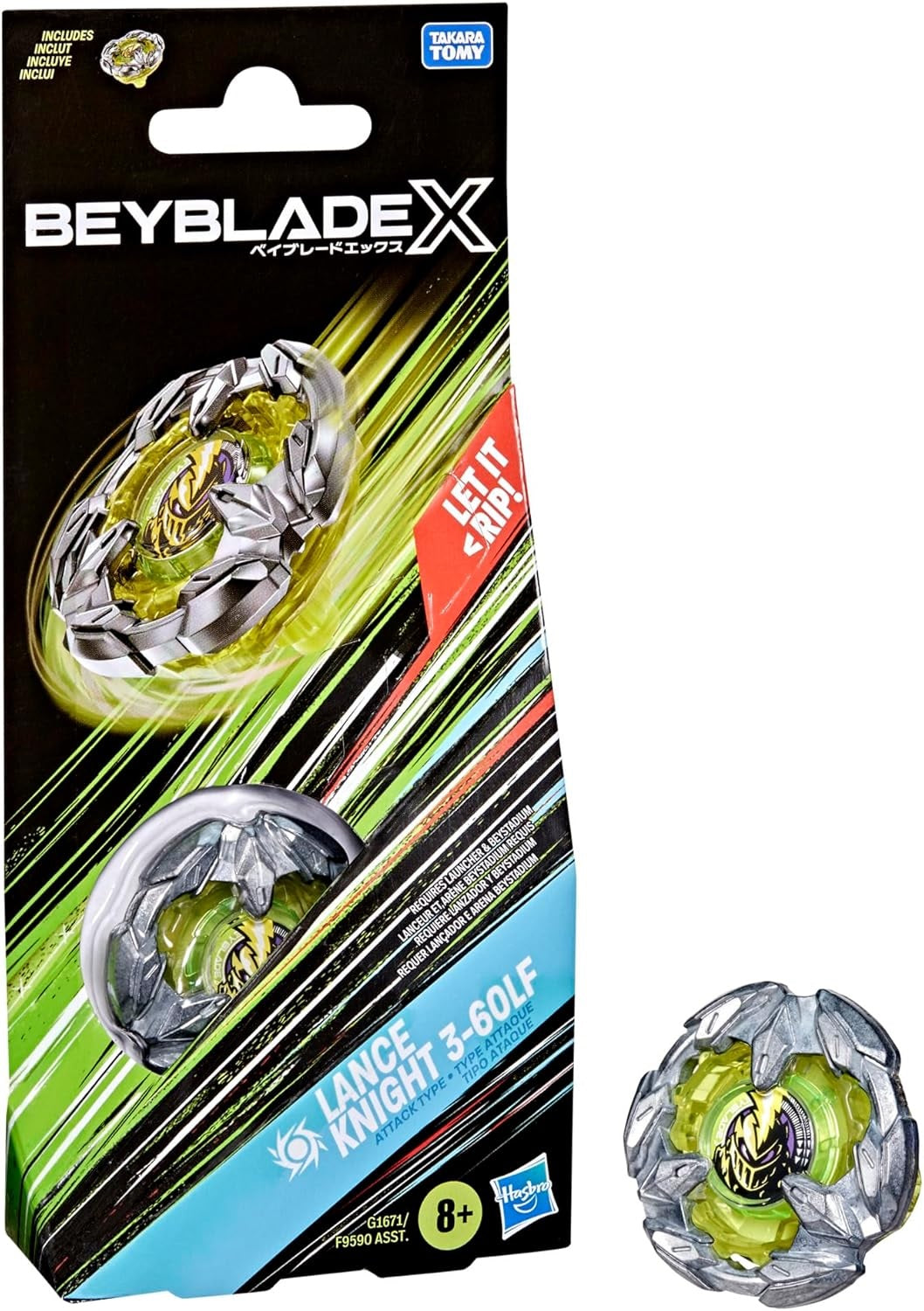 Beyblade X - Lance Knight 3-60LF (Attack) (Toys)