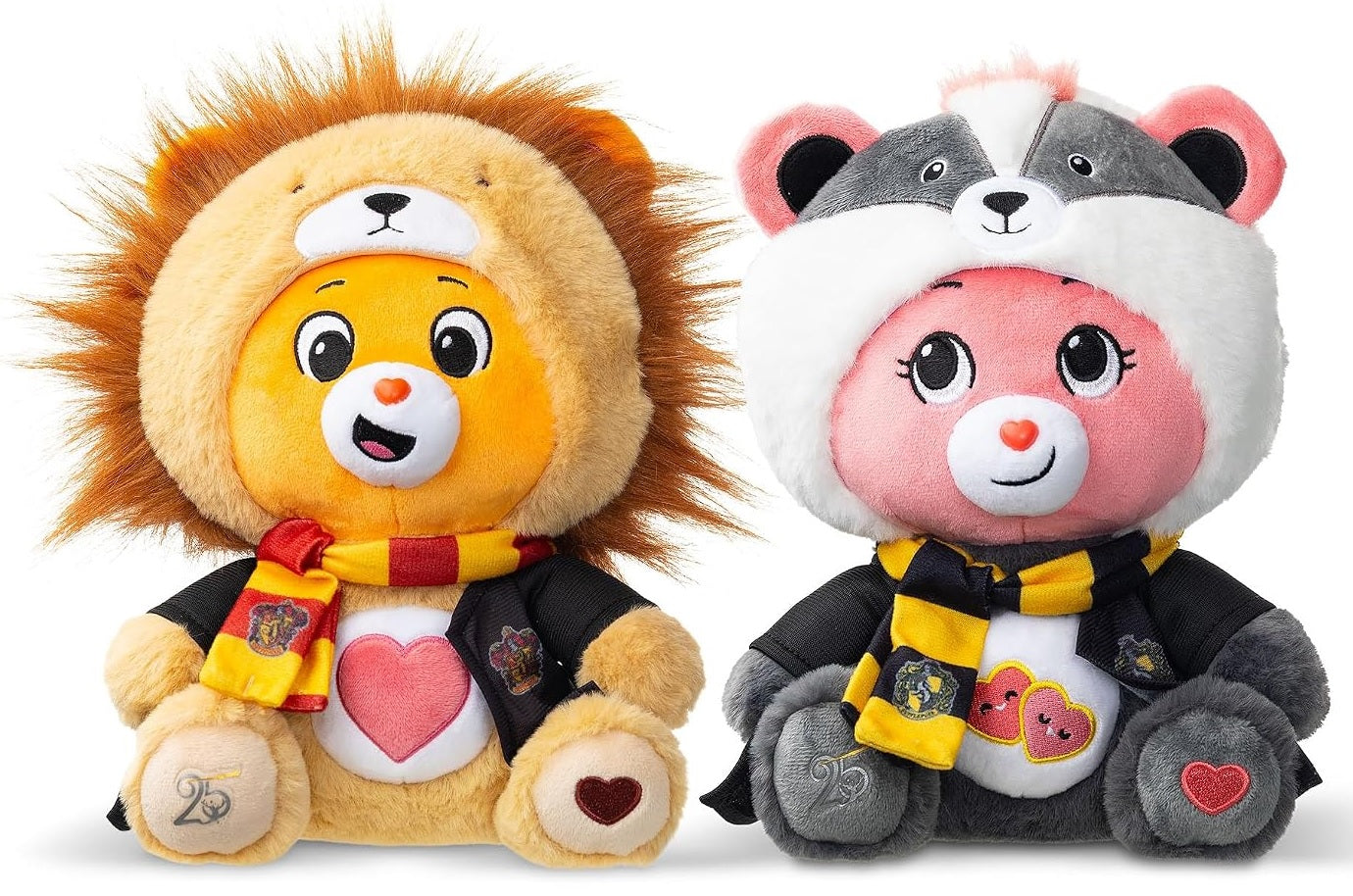 Care Bears - 30cm Plush - Care Bears x Harry Potter 2pk Boxed Set (Tenderheart Bear x Gryffindor and Love-A-Lot Bear x Hufflepuff) (Plush)