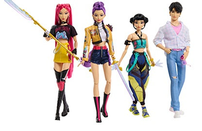 K-Pop Demon Hunters - Collectibles Figures (random) (Toys)
