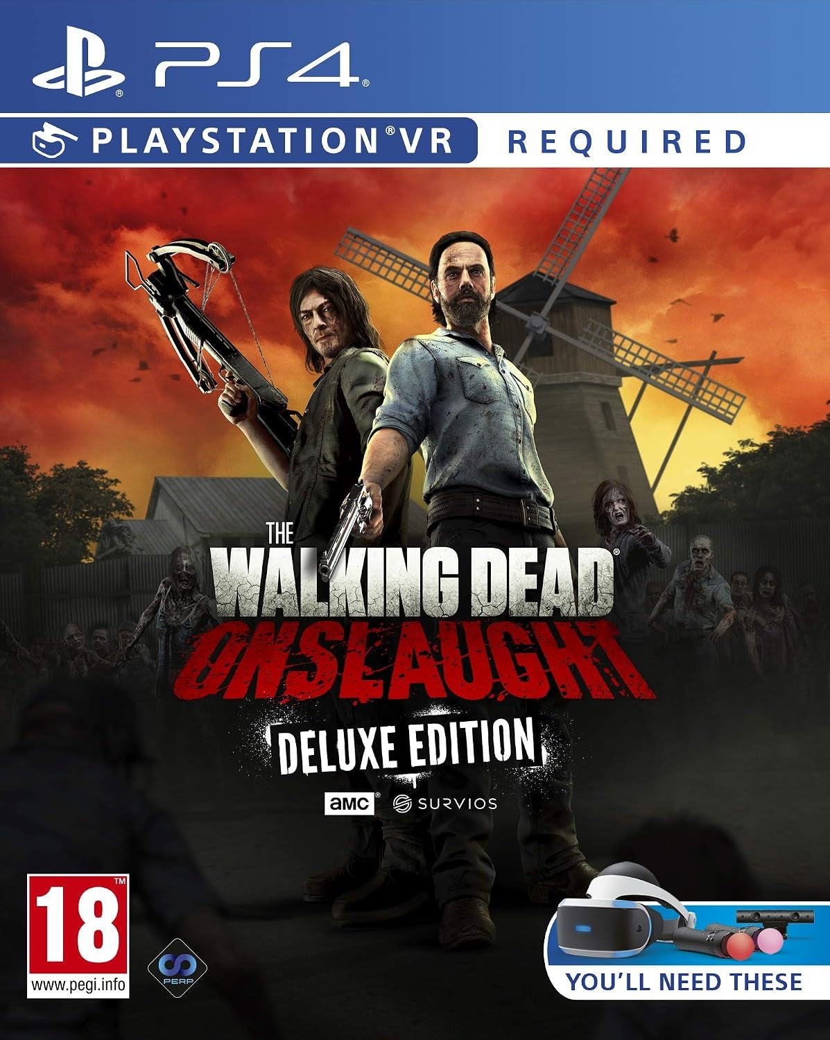 The Walking Dead: Onslaught - Survivor Edition (For PlayStation VR) (PS4)