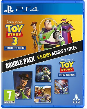 Toy Story: Retro Roundup! + Toy Story 3 - Complete Edition Double Pack (PS4)