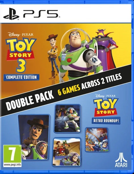 Toy Story: Retro Roundup! + Toy Story 3 - Complete Edition Double Pack (PS5)