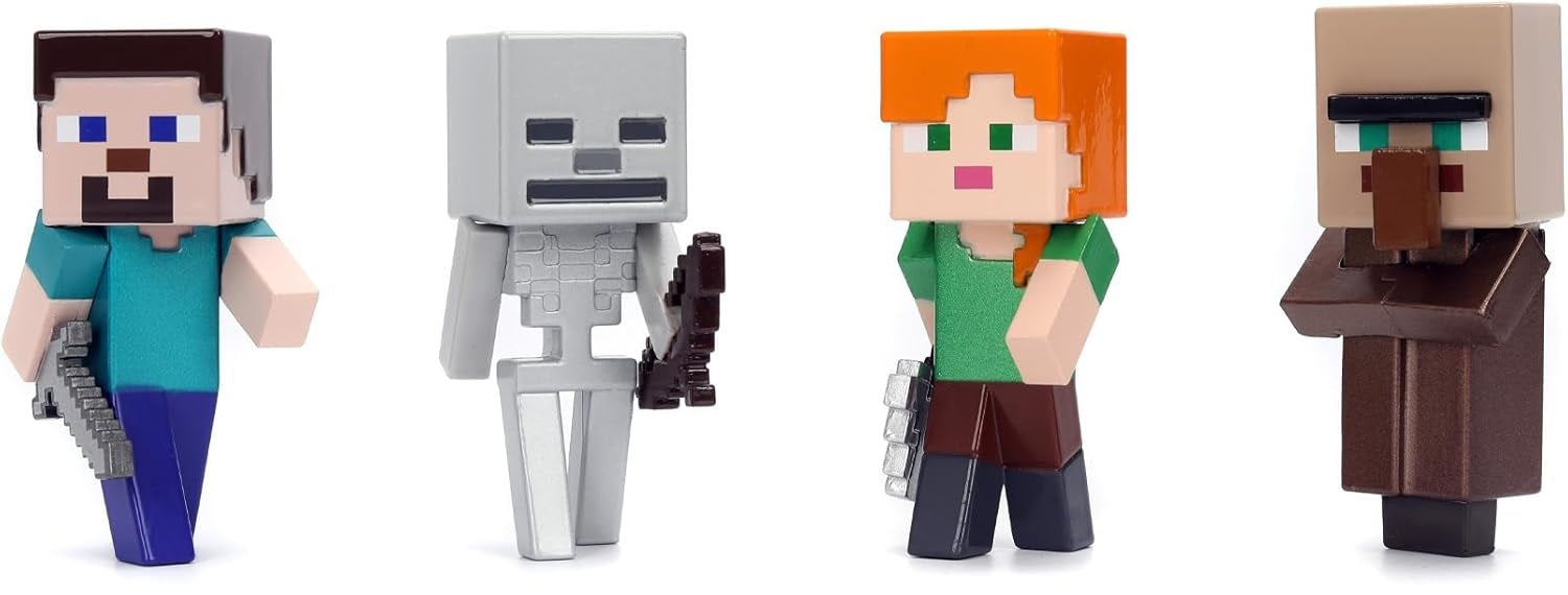 Jada - Minecraft Movie - 2.5" Figures Wave 4 randomly selected (Toys)