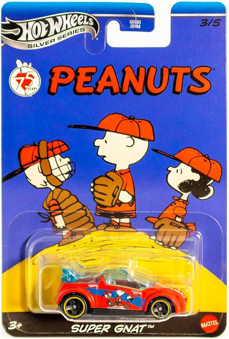 Hot Wheels - Silver Series - Peanuts (Super Gnat) (Toys)