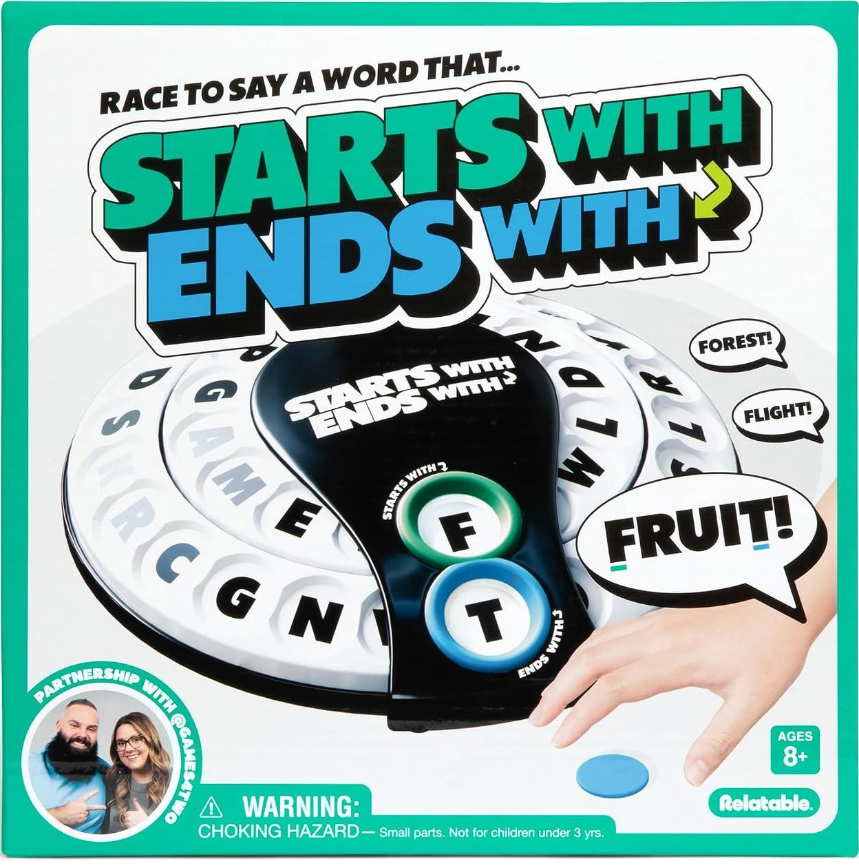 Starts With Ends With (Board Games)