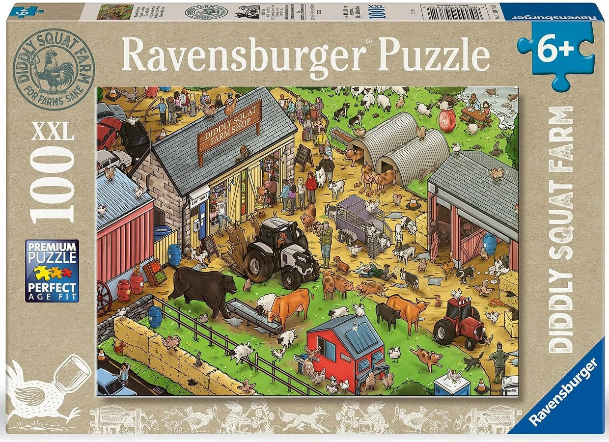 Ravensburger Puzzle -Diddly Squat Farm 100pc (Jigsaw Puzzle)