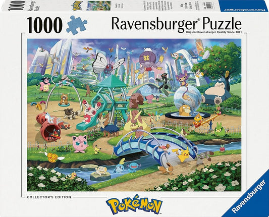 Ravensburger Puzzle - Pokemon Collectors Eevee and Park, 1000pc (Jigsaw Puzzle)