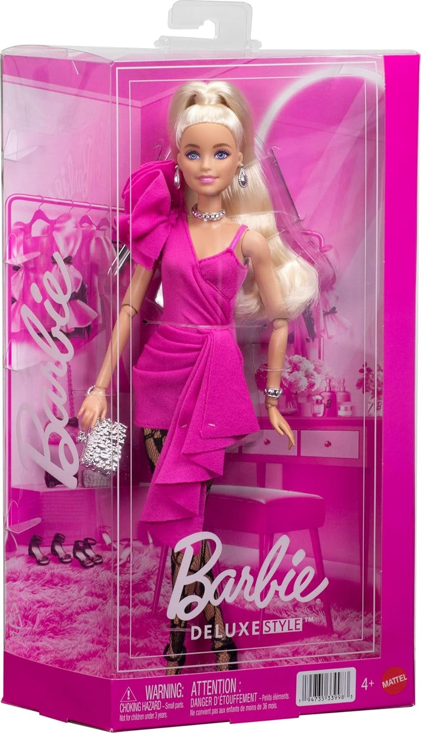 Barbie - Deluxe Style - Black and Pink Blonde (Toys)