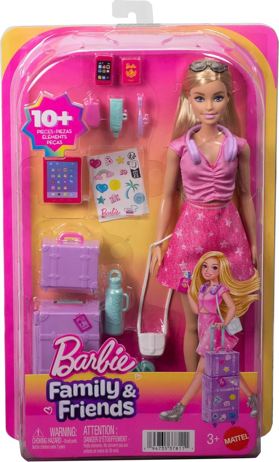 Barbie - Dream World Travel Limitless Adventure Malibu (Toys)