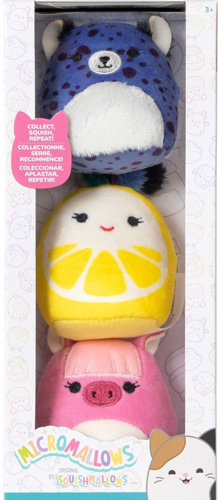 Squishmallows - 3 pack (Micromallows 2.5" Squishmallows SQMM0123) (Plush)