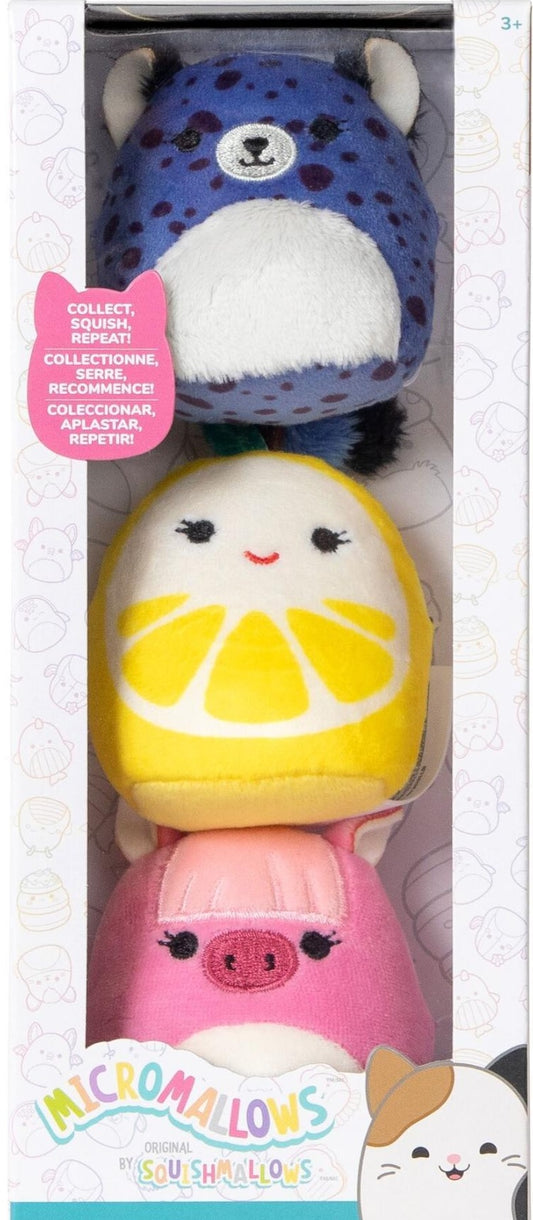 Squishmallows - 3 pack (Micromallows 2.5" Squishmallows SQMM0123) (Plush)