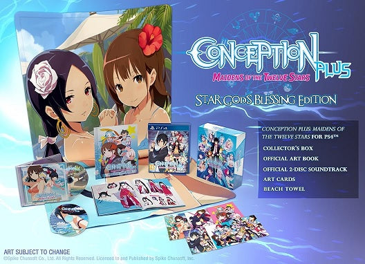 Conception PLUS: Maidens of the Twelve Stars - Star God's Blessing LIMITED EDITION (PS4)