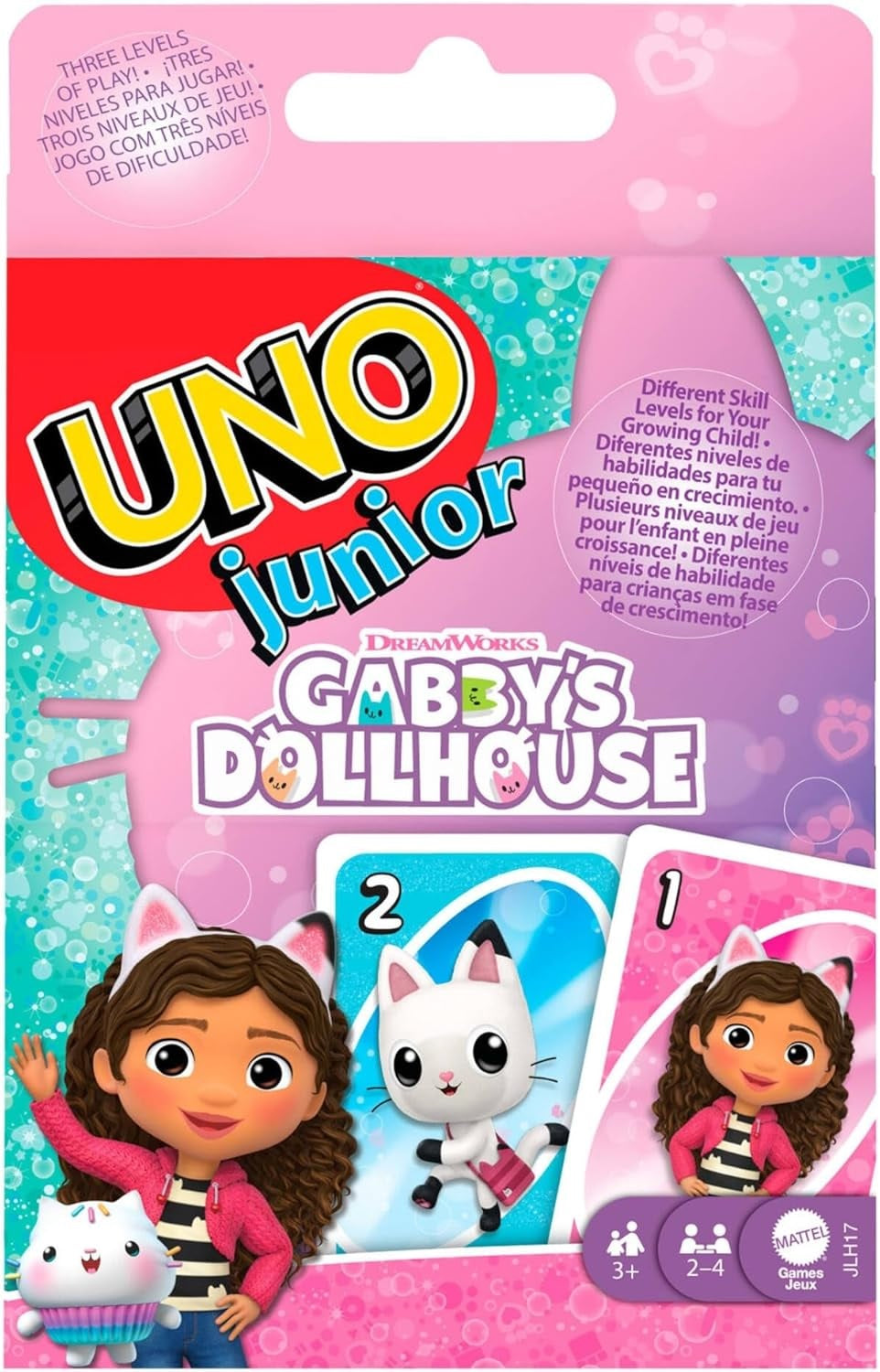 Uno - Junior Gabby's Dollhouse (Board Games)