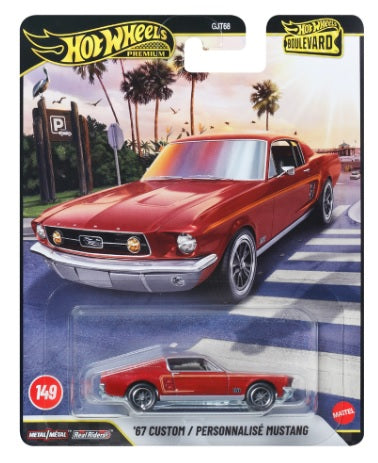 Hot Wheels - Premium Boulevard - 67 Custom Mustang (Toys)