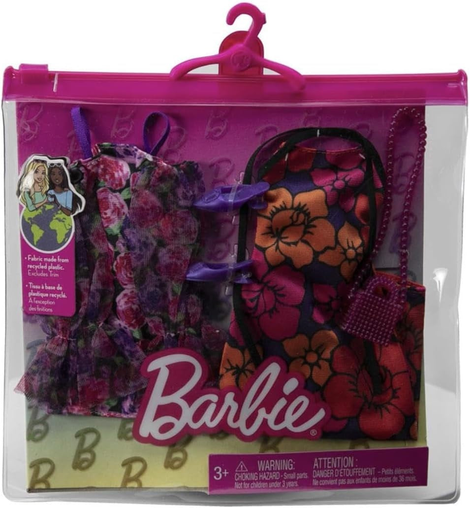 Barbie - Complete Look Fashion Pack - Rose Dress (Toys)