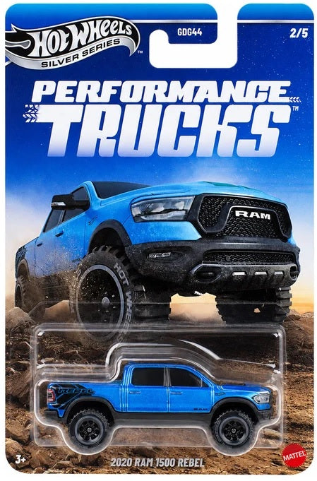 Hot Wheels - Silver Series - Performance Trucks (2020 Ram 1500 Rebel) (Toys)