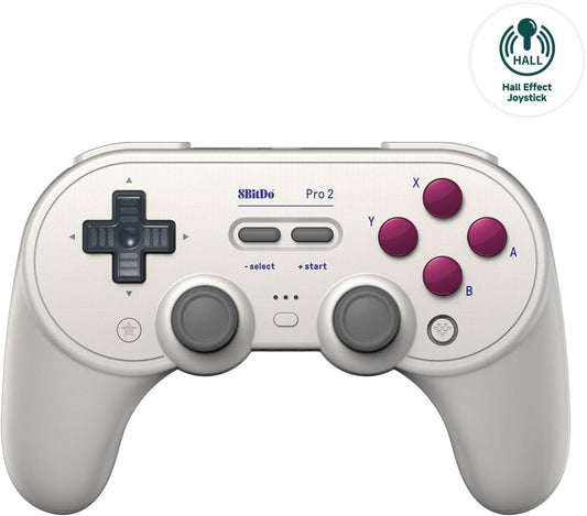 8BitDo PRO 2 Gamepad (Hall Edition) (GameBoy Classic) (Nintendo Switch)