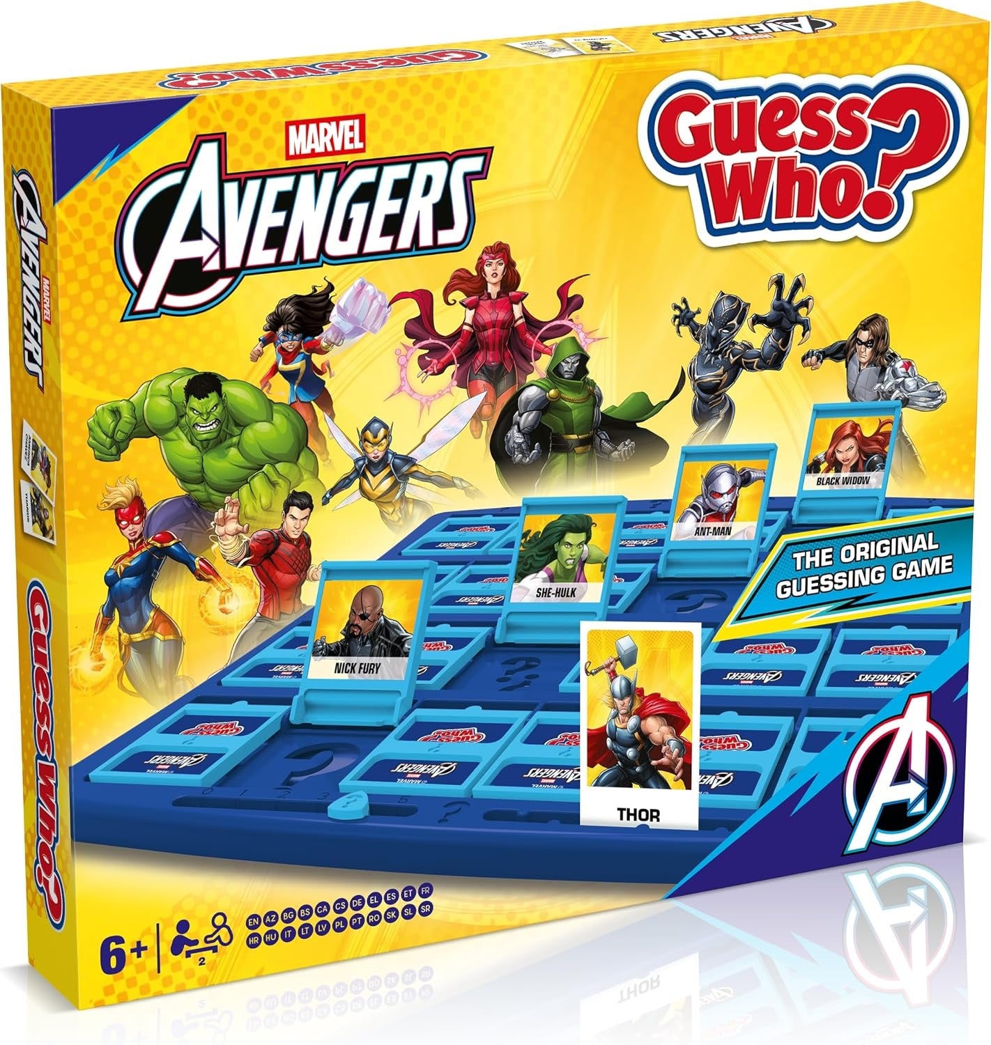 Guess Who Avengers Marvel (Comic) (Board Games)
