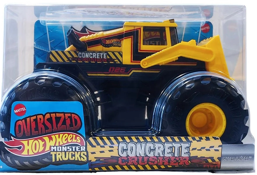 Hot Wheels - Monster Trucks Oversized (Concrete Crusher) (Toys)