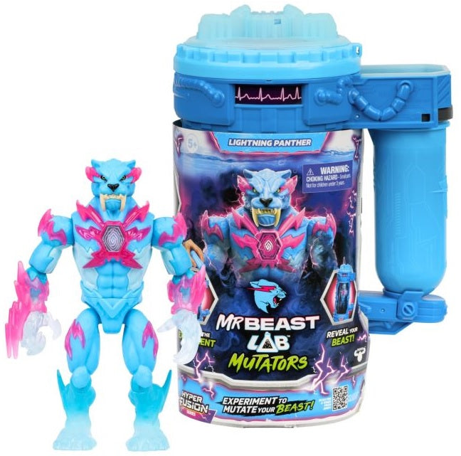 Mr Beast - Lab Mech Chamber Lightning Panther (Toys)