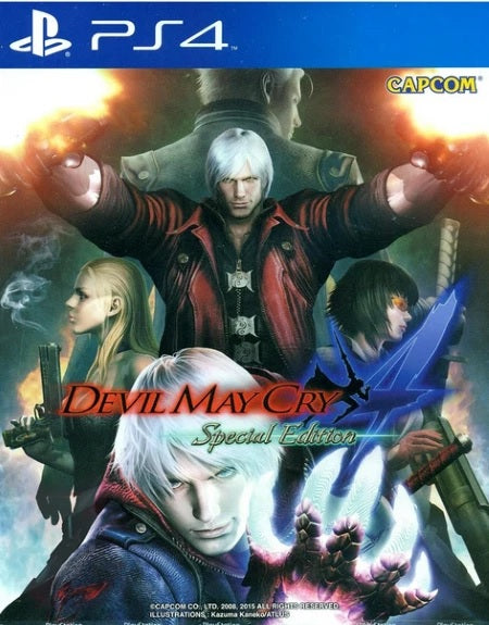 Devil May Cry 4 - Special Edition (Asian Import - Multi Lang in Game) (PS4)