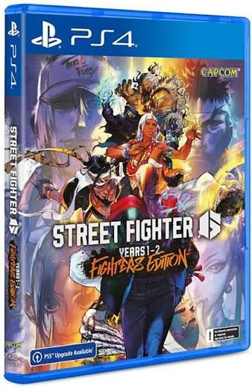 Street Fighter 6: Years 1 - 2 - Fighters Edition (Asian Import - Multi Lang in Game) (PS4)