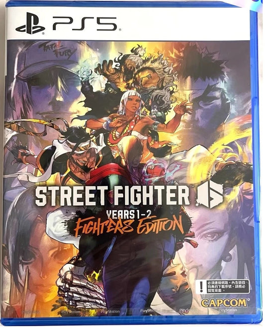 Street Fighter 6: Years 1 - 2 - Fighters Edition (Asian Import - Multi Lang in Game) (PS5)