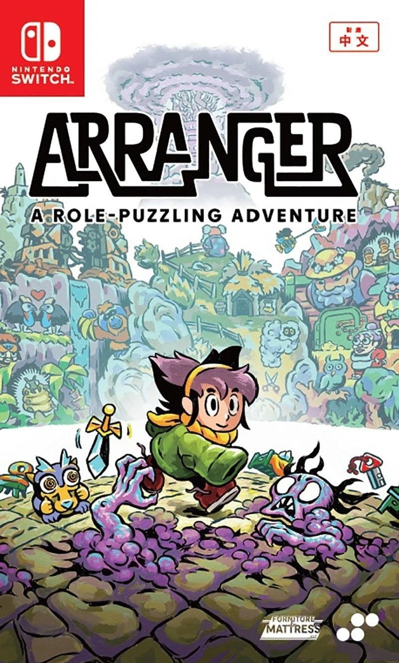 Arranger: A Role-Puzzling Adventure (Asian Import - Multi Lang in Game) (Nintendo Switch)