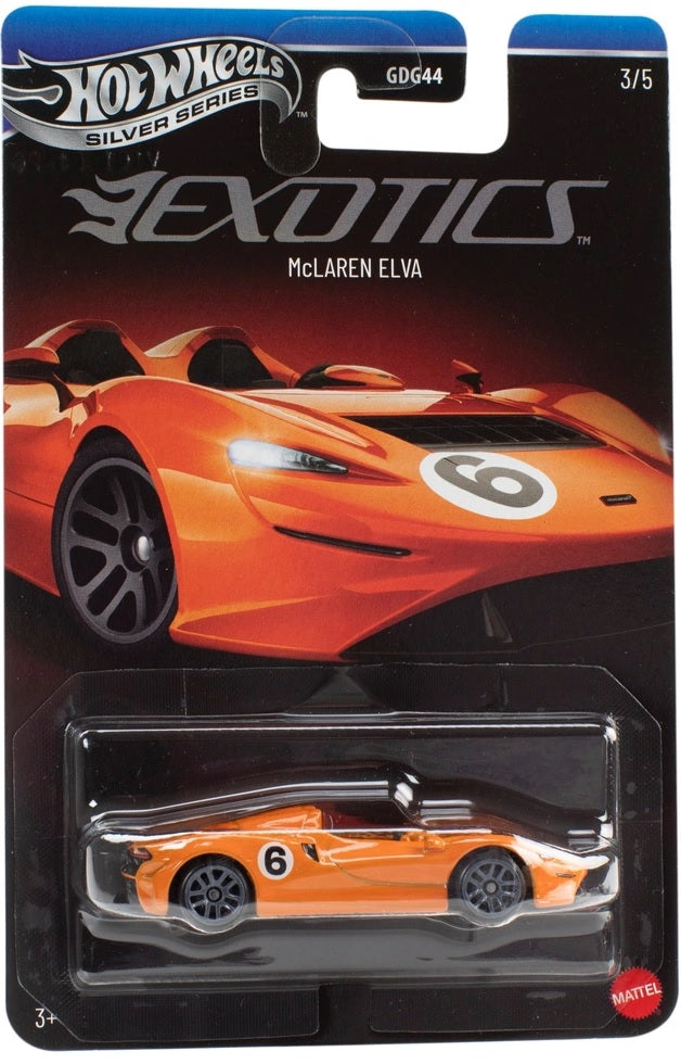 Hot Wheels - Silver Series - Mclaren Elva (Toys)