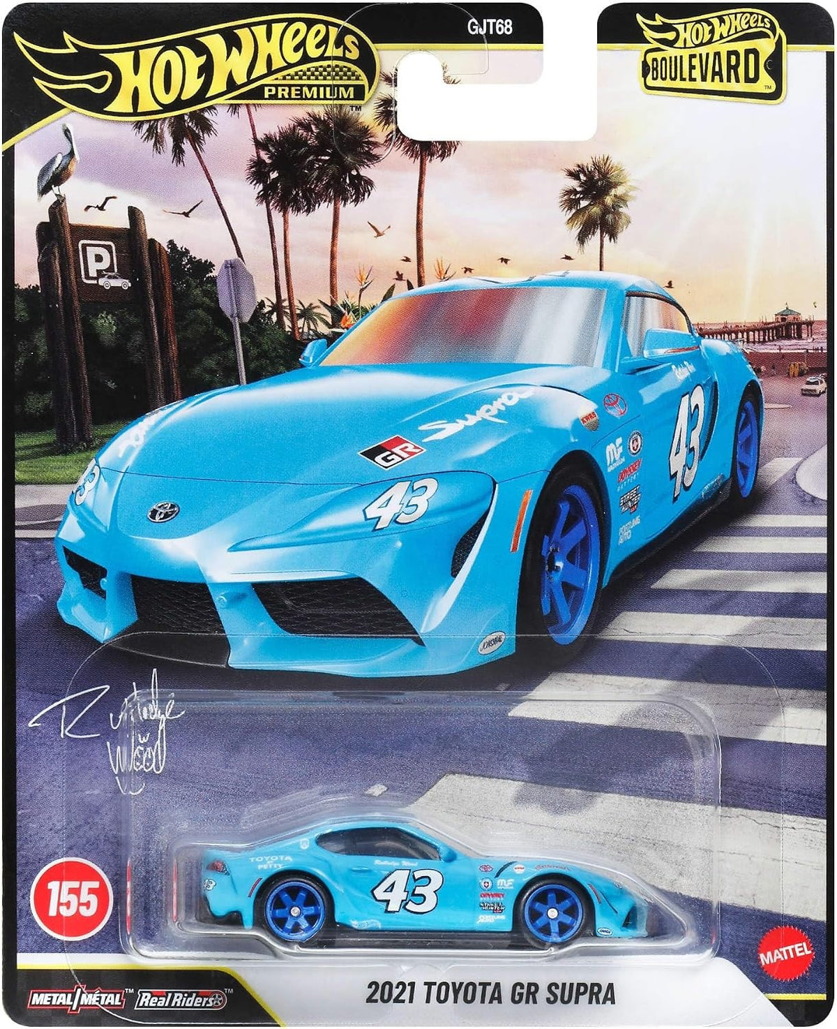 Hot Wheels - Premium Boulevard - 2021 Toyota GR Supra (Toys)