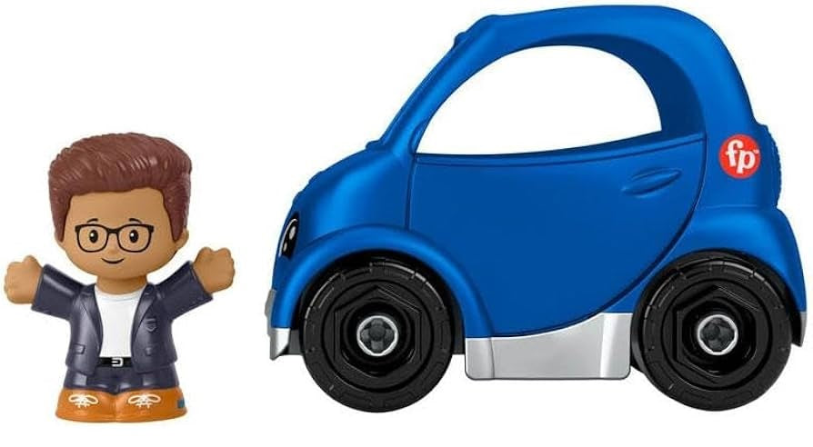 Fisher Price - Little People Let's Go Vehicle (Blue) (Toys)